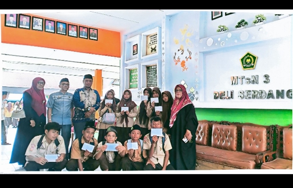 Sambut Ramadan 1447 H, MTsN 3 Deli Serdang Gelar Madrasah Berbagi