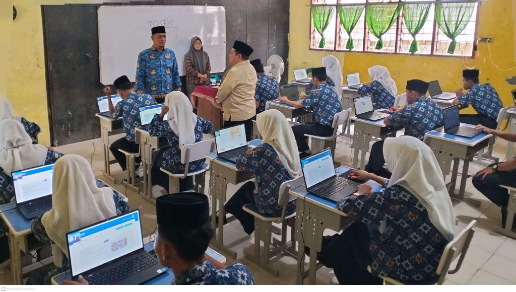 MTsN 3 Deli Serdang Terima Kunjungan Monitoring TKA Kemenag Deli Serdang 