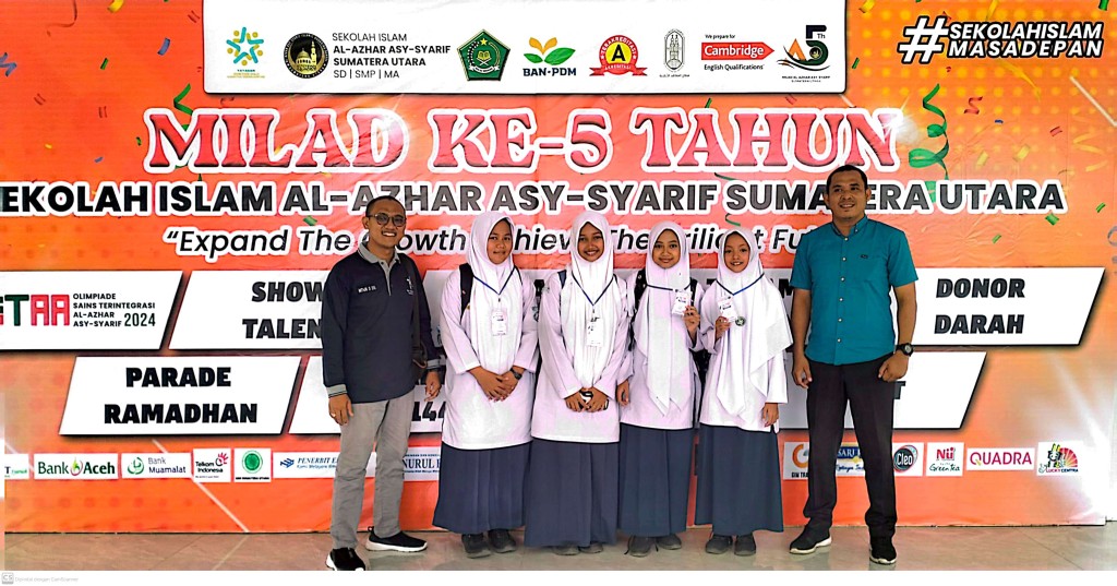 MTsN 3 Deli Serdang Hamparan Perak Ikuti Lomba Olimpiade Sains Terintegrasi Al Azhar Asy-Syarif (OSTAA) 
