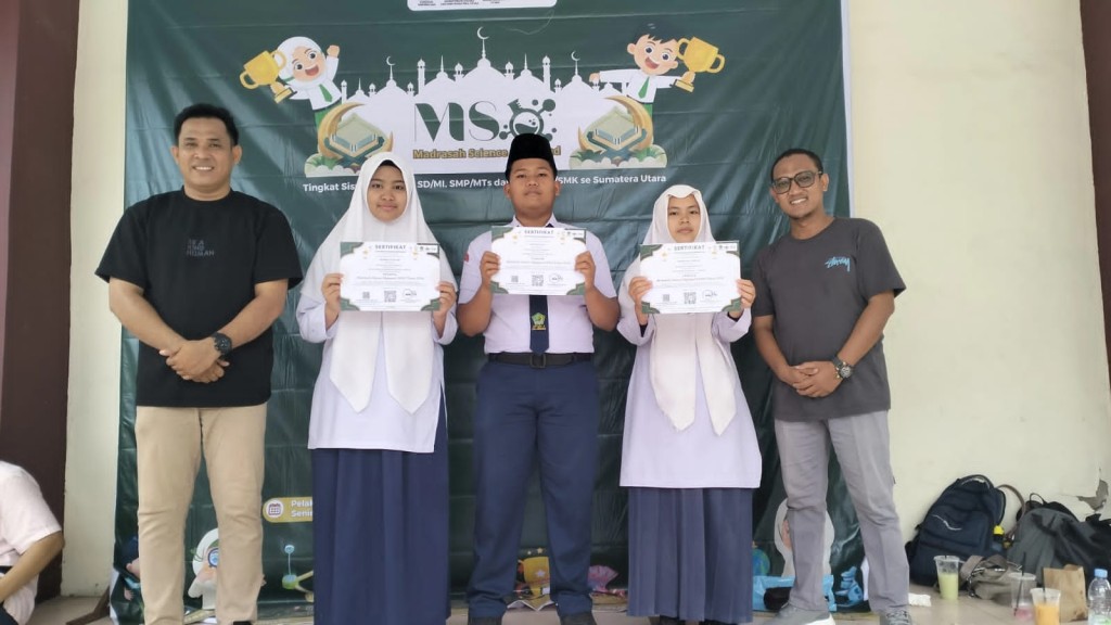 MTsN 3 Deli Serdang Ikuti Madrasah Science Olympiad (MSO) Se Sumatera Utara Tahun 2026