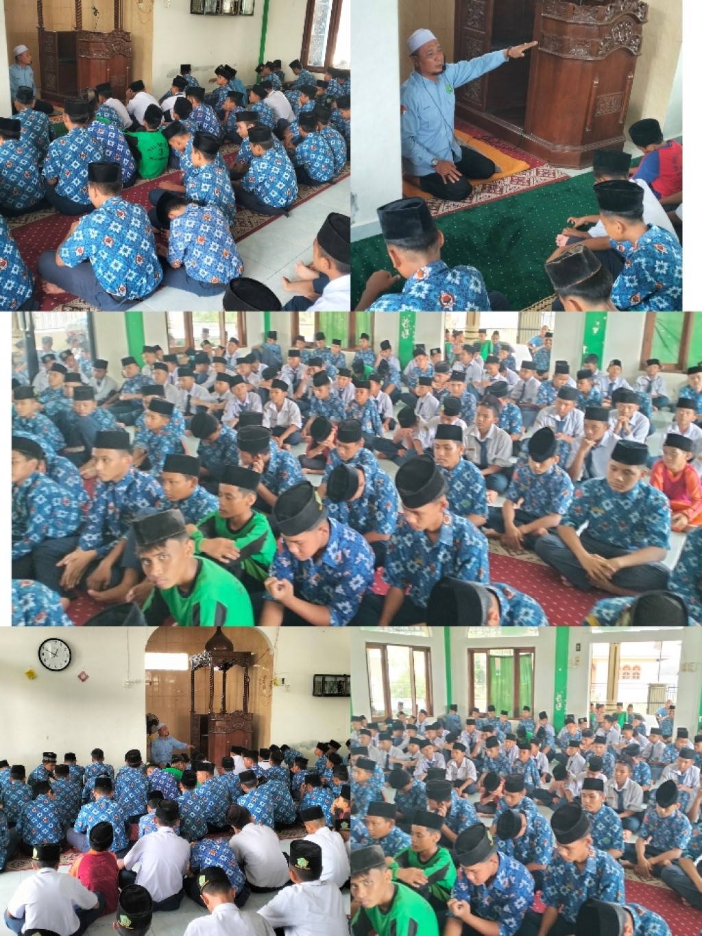 Kepala MTsN 3 Deli Serdang Berikan Tausyiah Bentuk Disiplin Penguatan Karakter 